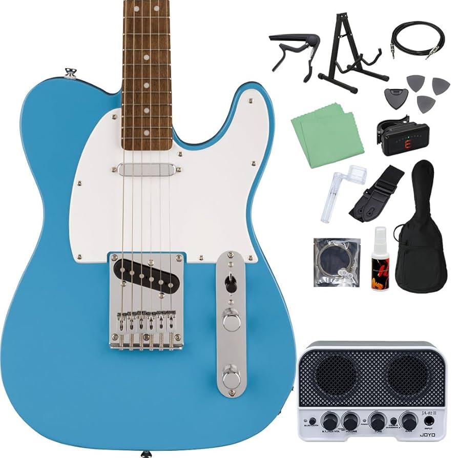 Squier by Fender テレキャスター ブルー Amazon | Squier by Fender SONIC TELECASTER California Blue